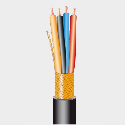 Câble électrique d'alimentation - Elettronica Conduttori - résistant à l'huile / à retardateur de flamme / avec écran en cuivre