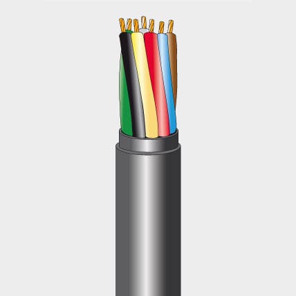 Câble électrique de données - ADR - Elettronica Conduttori - résistant à l'huile / à retardateur de flamme / résistant à l'abrasion