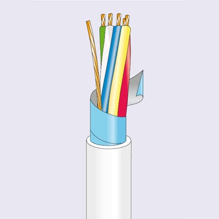 Câble électrique d'alarme - Elettronica Conduttori - d'alimentation / à retardateur de flamme / faible fumée