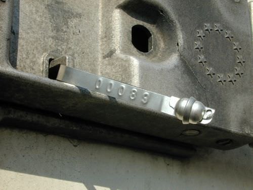 Scellé de haute sécurité pour container - TYDENSEAL - ETIGO