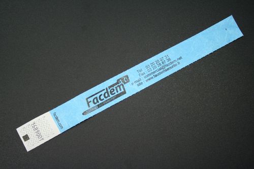 Bracelet de sécurité tyvek - ETIGO