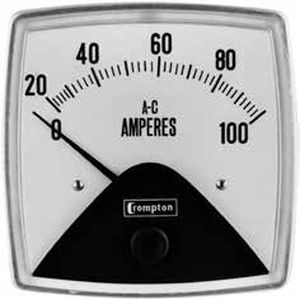 Ampèremètre AC - 016 Fiesta series - Crompton Instruments - analogique / à montage affleurant