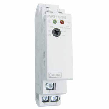 Relais de protection d'ordre de phases - PVR series - Crompton Instruments - d'absence de phases / monophasé / sur rail DIN