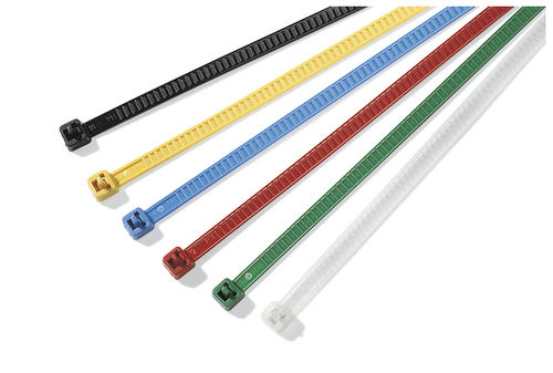 Collier de câblage en polyamide - LR55-Series - HellermannTyton - réutilisable / à crantage extérieur / libérable