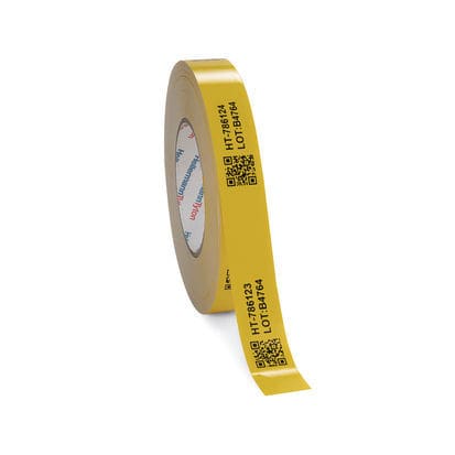 Étiquette d'identification - TAG108TD1-1213-YE-1213-YE - HellermannTyton - code-barres / de sécurité / pour rayonnage