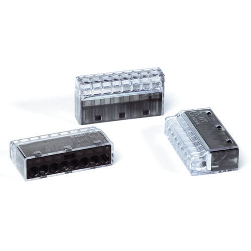 Bloc de jonction enfichable - HECP-8-PC-CL/GY - HellermannTyton - à connexion à ressort