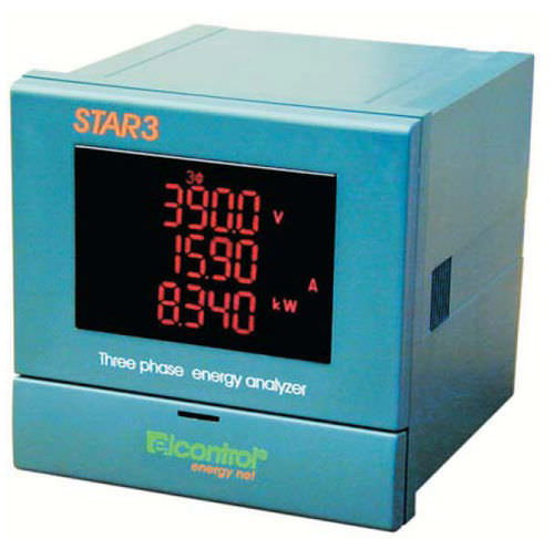 Appareil de mesure multifonction - STAR3 - ELCONTROL - pour montage sur panneau