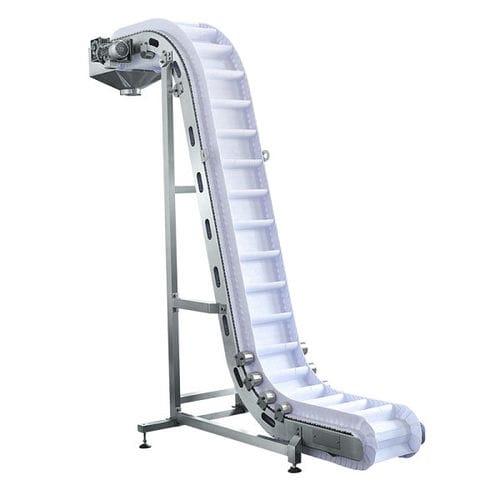 Convoyeur à tasseaux - KP-SE series - Shanghai Kingrun Machinery Equipment CO., LTD - en Z / de transport / compact