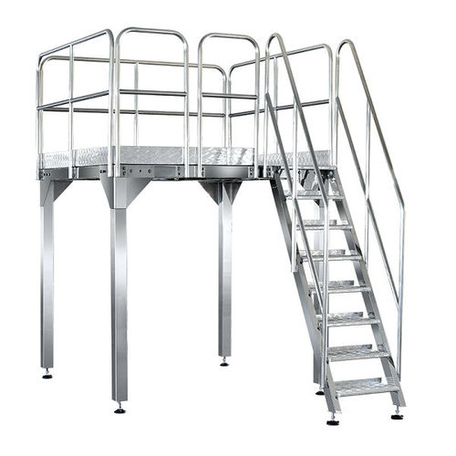 Plateforme de travail - KP-SP - Shanghai Kingrun Machinery Equipment CO., LTD - d'accès / porte-opérateur / avec garde-corps de sécurité