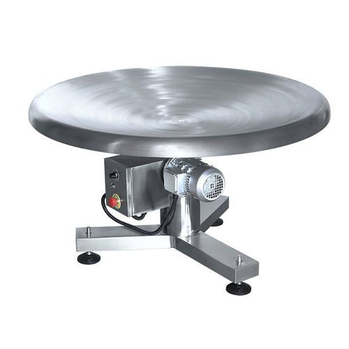 Table tournante électrique - KP-TT - Shanghai Kingrun Machinery Equipment CO., LTD - horizontale / pour convoyeur / pour ligne d'emballage