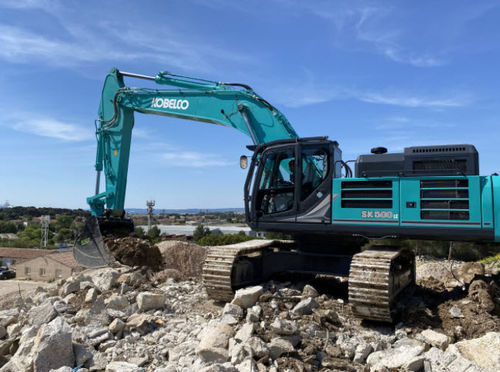 Pelleteuse lourde - SK530LC-11 - Kobelco Construction Machinery Europe B.V. - sur chenilles / diesel
