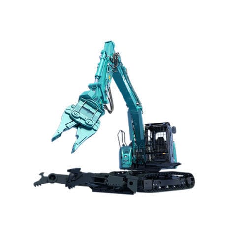 Pelleteuse intermédiaire - SK140SRD-7 - Kobelco Construction Machinery Europe B.V. - sur chenilles / diesel / de démolition