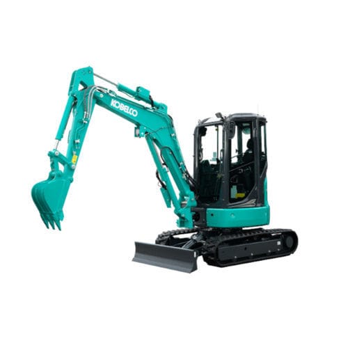 Mini pelle - SK34SR-7 - Kobelco Construction Machinery Europe B.V. - sur chenilles / diesel / pour chantier de construction