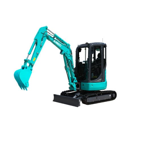 Mini pelle - SK26SR-7 - Kobelco Construction Machinery Europe B.V. - sur chenilles / diesel