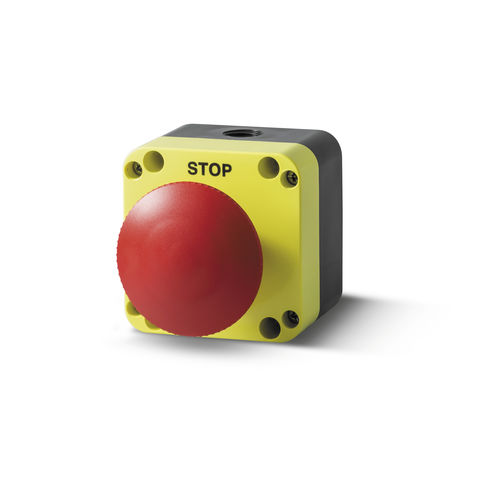 Bouton poussoir à tête champignon - PQ01P6N - Stop d'emergenza ø60 push-pull - Giovenzana International B.V. - d'arrêt d'urgence