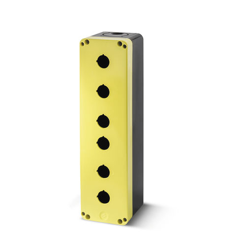Boîtier rectangulaire - PQ06K - Custodia a 6 fori IP65 - Giovenzana International B.V. - en plastique / IP65 / vide