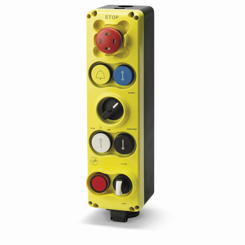Boîte à boutons à 8 boutons - GM756 - Giovenzana International B.V. - IP54 / pour ascenseur