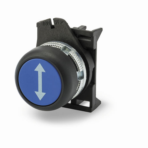 Bouton poussoir coup de poing - PPRN4BL/COM - Giovenzana International B.V. - IP65 / électromécanique