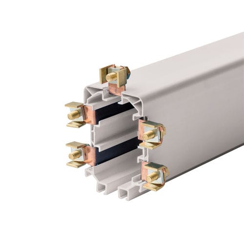 Guide linéaire - TR85H5P - 5 poles White LINE pre-wired - Giovenzana International B.V.