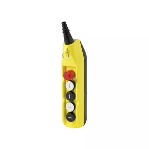 Boîte à boutons à 5 boutons - PL05MT - Giovenzana International B.V. - IP65 / NEMA 4X / d'arrêt d'urgence