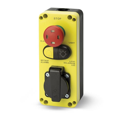Bouton poussoir coup de poing - GM491 - Giovenzana International B.V. - d'arrêt d'urgence / IP65 / électromécanique