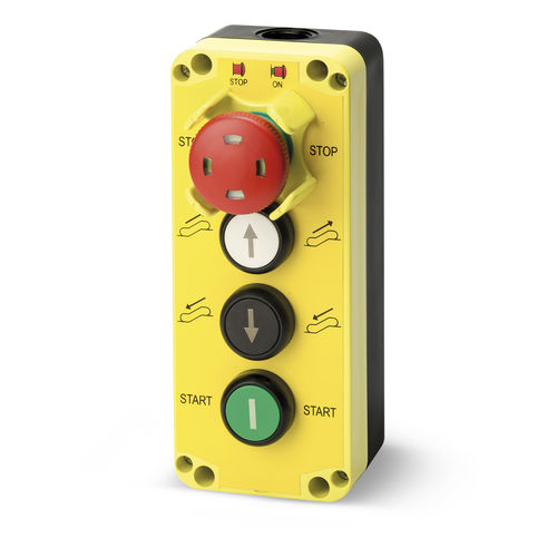 Bouton poussoir coup de poing - GM482 - Giovenzana International B.V. - d'arrêt d'urgence / IP65 / électromécanique