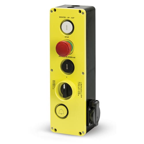 Boîte à boutons à 5 boutons - GM670 - Giovenzana International B.V. - IP65 / pour ascenseur