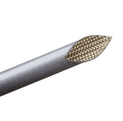 Gaine de protection thermique - SILIGAINE® 15C3 ALU  - OMERIN - tressée / pour câbles / en fibre minérale