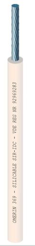 Fil monoconducteur isolé - SILICABLE® SIR-IDC - OMERIN - en cuivre / en silicone / monobrin