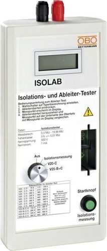 Testeur d'isolement - Isolab series  - OBO Bettermann - de limiteur de surtension