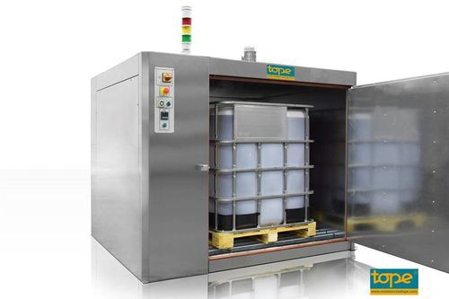 Armoire de stockage - Resistencias Tope S.A. - encastrable / en acier inoxydable / de commande