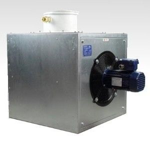 Chauffe-air - Resistencias Tope S.A. - à ailettes / électrique / en acier inoxydable