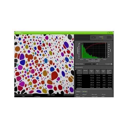 Logiciel d'analyse - PoroMetric  - THERMO FISHER SCIENTIFIC - MATERIALS SCIENCE - de planification de tâches / SEM / automatisé
