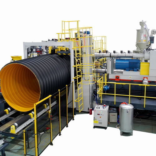 Ligne d'extrusion multicouche - SRPE 2400 - Goldstone Orient New Material Technology - de tubes / pour tubes annelés / pour PE