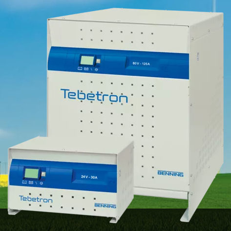 Chargeur de batterie pour camion - Tebetron  - Benning - au sol / OPzS / ISO