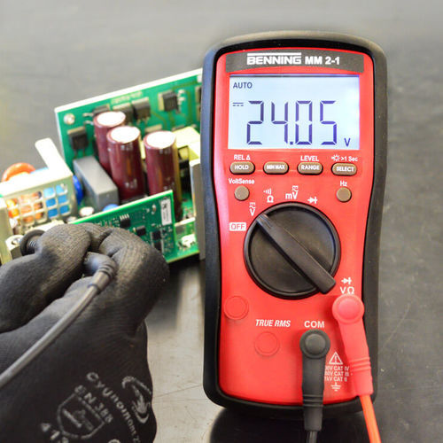 Multimètre numérique - MM 2-1 - Benning - portable / 1000 V / 10 A
