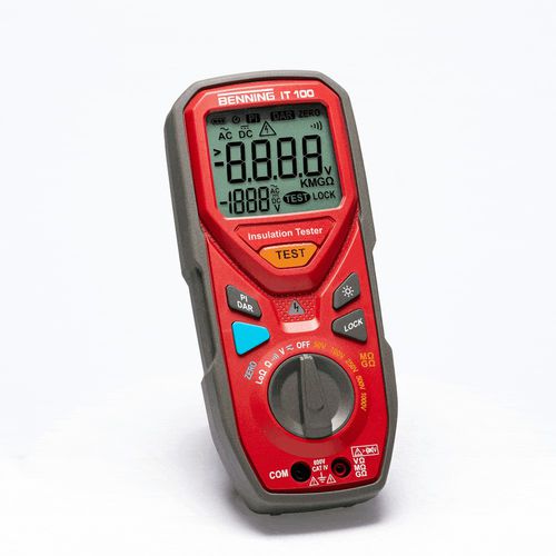Appareil de mesure de résistance d'isolement portable - IT 100 - Benning