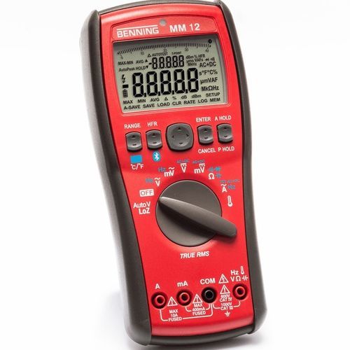 Multimètre numérique - MM 12 - Benning - portable / 1000 V / 600 V