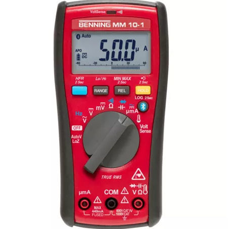 Multimètre numérique - MM 10-1 - Benning - portable / 600 V / CAT III