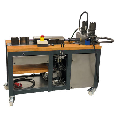 Cintreuse hydraulique - VARIO III - Gelber-Bieger GmbH - pour profilés plats / à 3 galets moteurs / horizontale