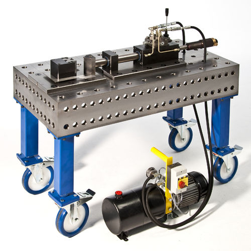 Cintreuse hydraulique - X1 - Gelber-Bieger GmbH - pour profilés plats / robuste / pour table de soudage