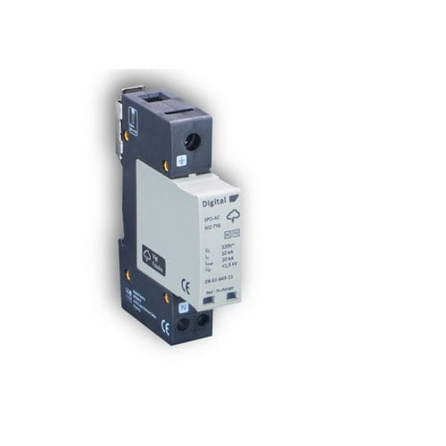 Parafoudre de type 2 - 08102 - DIGITAL ELECTRIC - contre les surtensions / débrochable