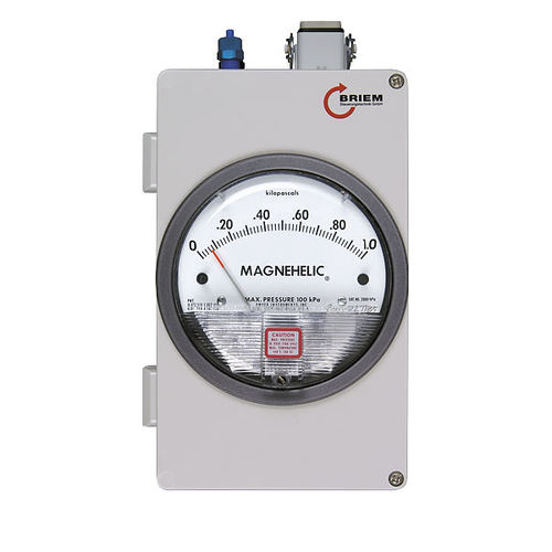 Manomètre différentiel - MD202 - BRIEM Steuerungstechnik GmbH - analogique / mural / avec contact électrique