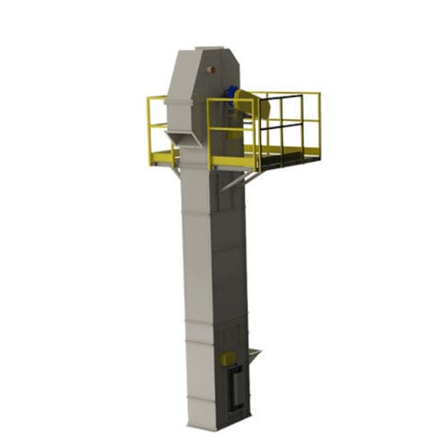 Élévateur à godet pour applications lourdes - ET series - GVF Impianti Srl - pour poudre