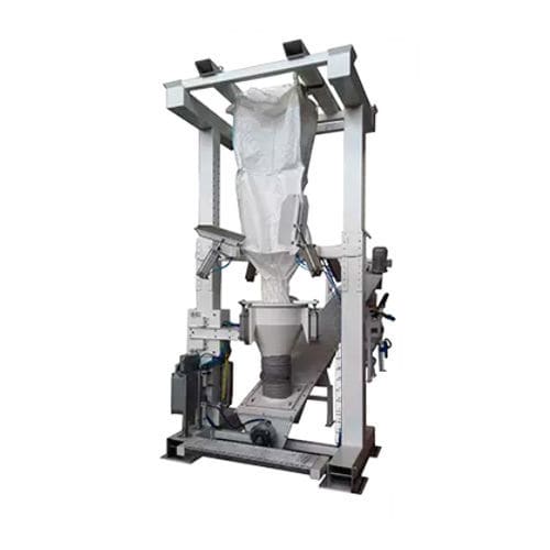 Videur de big-bag vibrant - GVF Impianti Srl - avec dispositif de levage