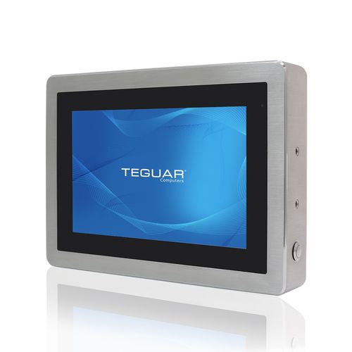 Moniteur LCD - TSD-45-10 - Teguar - à technologie capacitive projetée / à écran tactile résistif / industriel