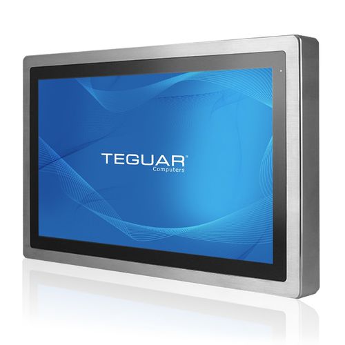 Moniteur TFT-LCD - TSD-45-22 - Teguar - à technologie capacitive projetée / à écran tactile résistif / industriel
