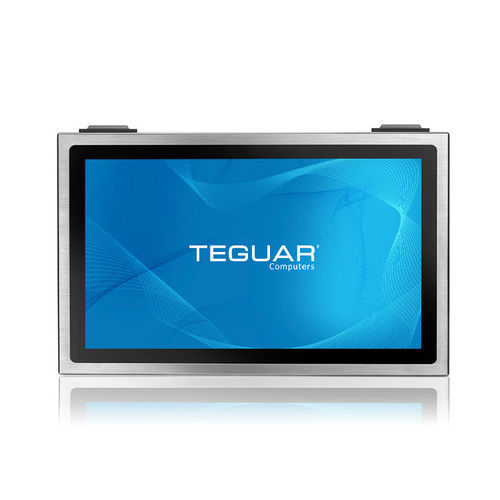 Panel PC à écran tactile capacitif PCAP - TSC-4810-22 - Teguar - à écran tactile multi-points / à écran tactile résistif à 5 fils / 21.5"