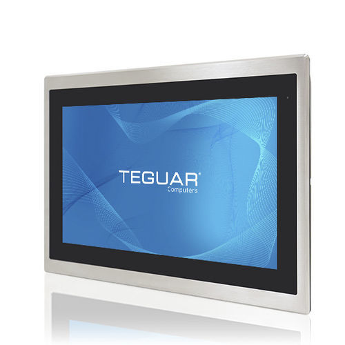 Panel PC LCD - TSP-5645-16 - Teguar - à écran tactile capacitif PCAP / à écran tactile résistif / 15.6"