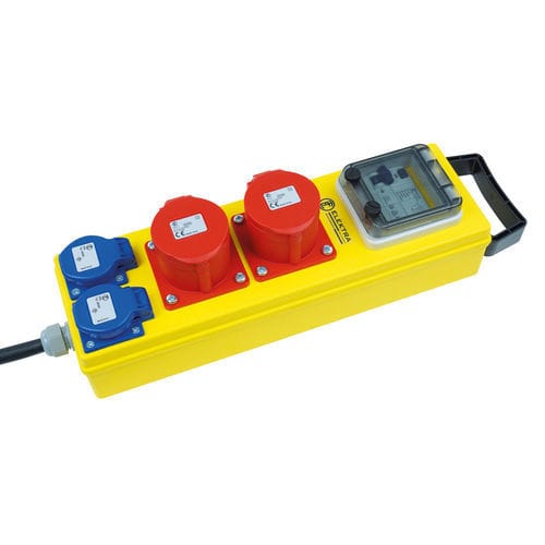 Multiprise CEE - SLK series - ELEKTRA TAILFINGEN Schaltgeräte GmbH & Co. KG - avec disjoncteur intégré / triphasée / monophasée